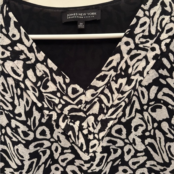 Jones New York women’s blouse size 2x - Picture 4 of 5